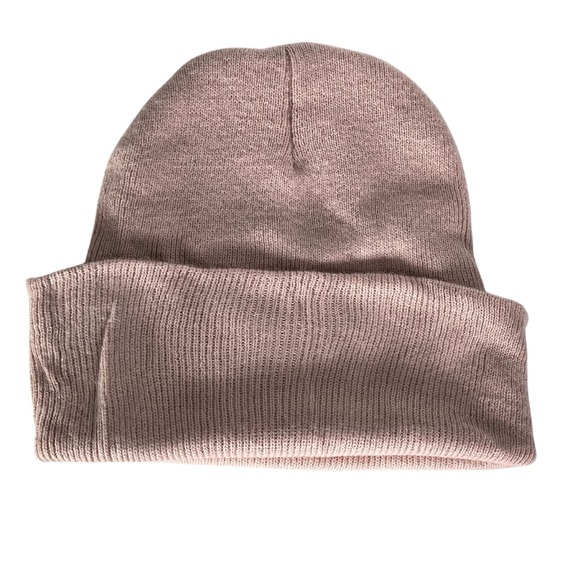 Carhartt Pink Beanie Hat Logo Skull Cap Warm Winter Knit Logo Ski - Picture 5 of 8